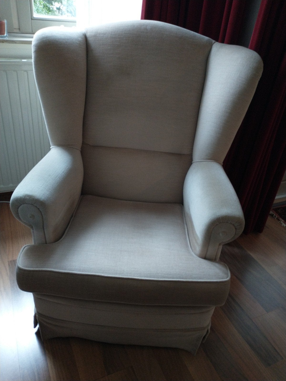 Fijne Fauteuil met Mohair Bekleding., Huis en Inrichting, Ophalen, 75 tot 100 cm, 50 tot 75 cm