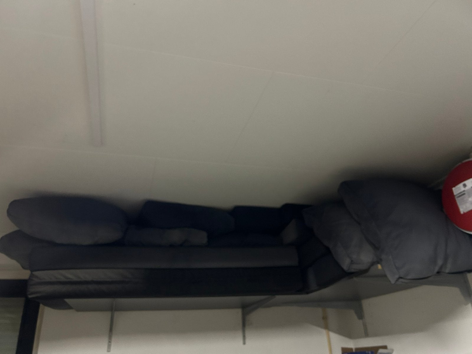 Foamzittingen en foamrugleuningen en losse kussens, Huis en Inrichting, Ophalen, Overige merken, Gebruikt, Zwart