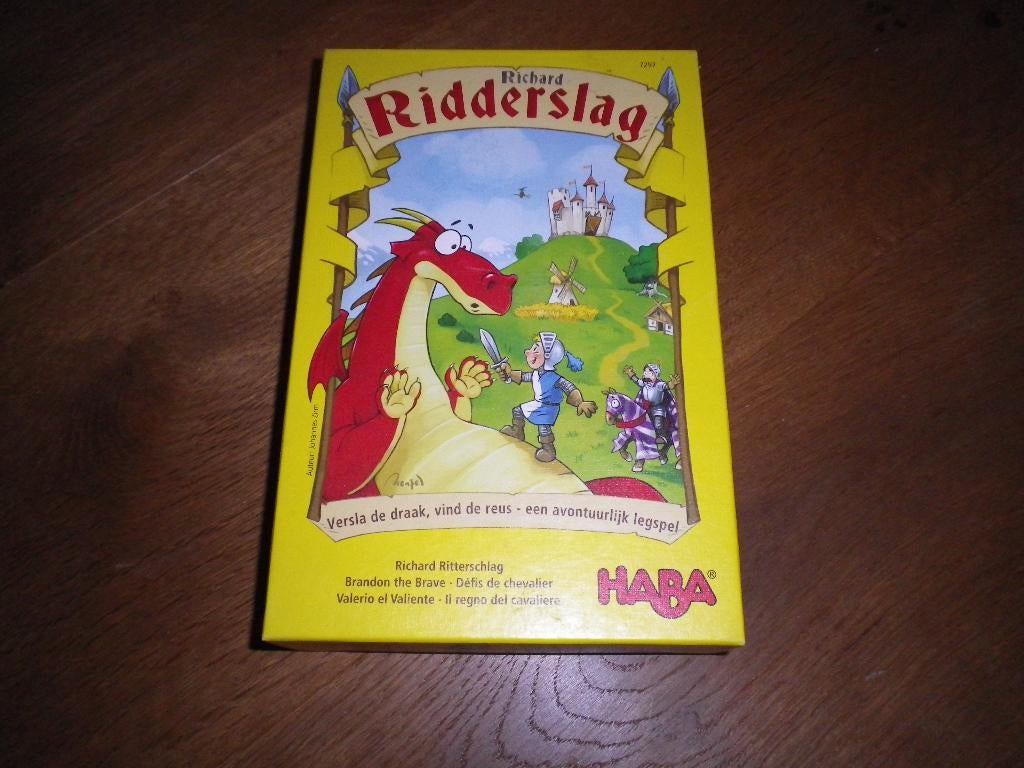Ridderslag van Haba, Ophalen of Verzenden, Zo goed als nieuw