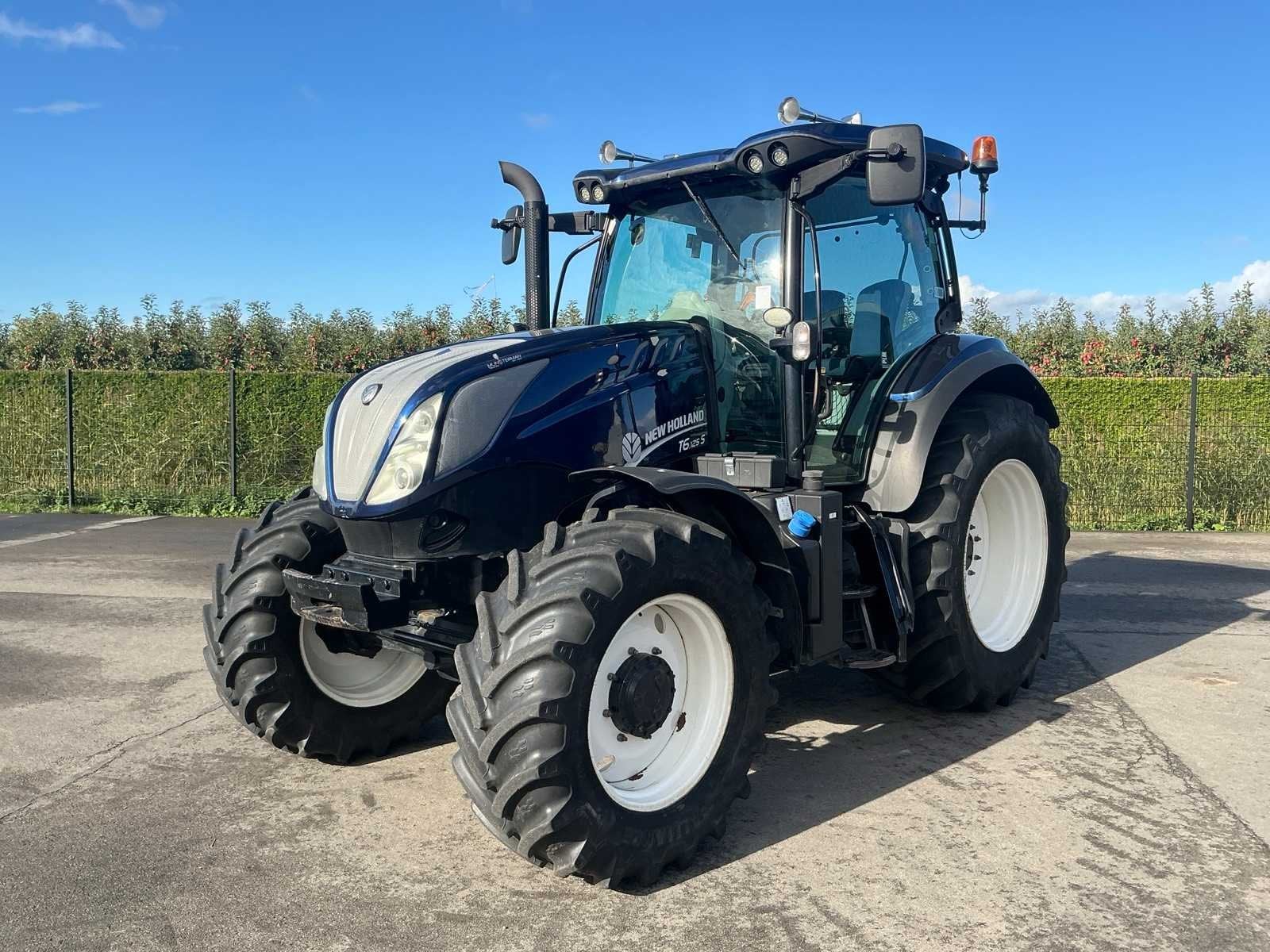 2018 New Holland T6.125 S Vierwielaangedreven landbouwtracto, Gebruikt, New Holland