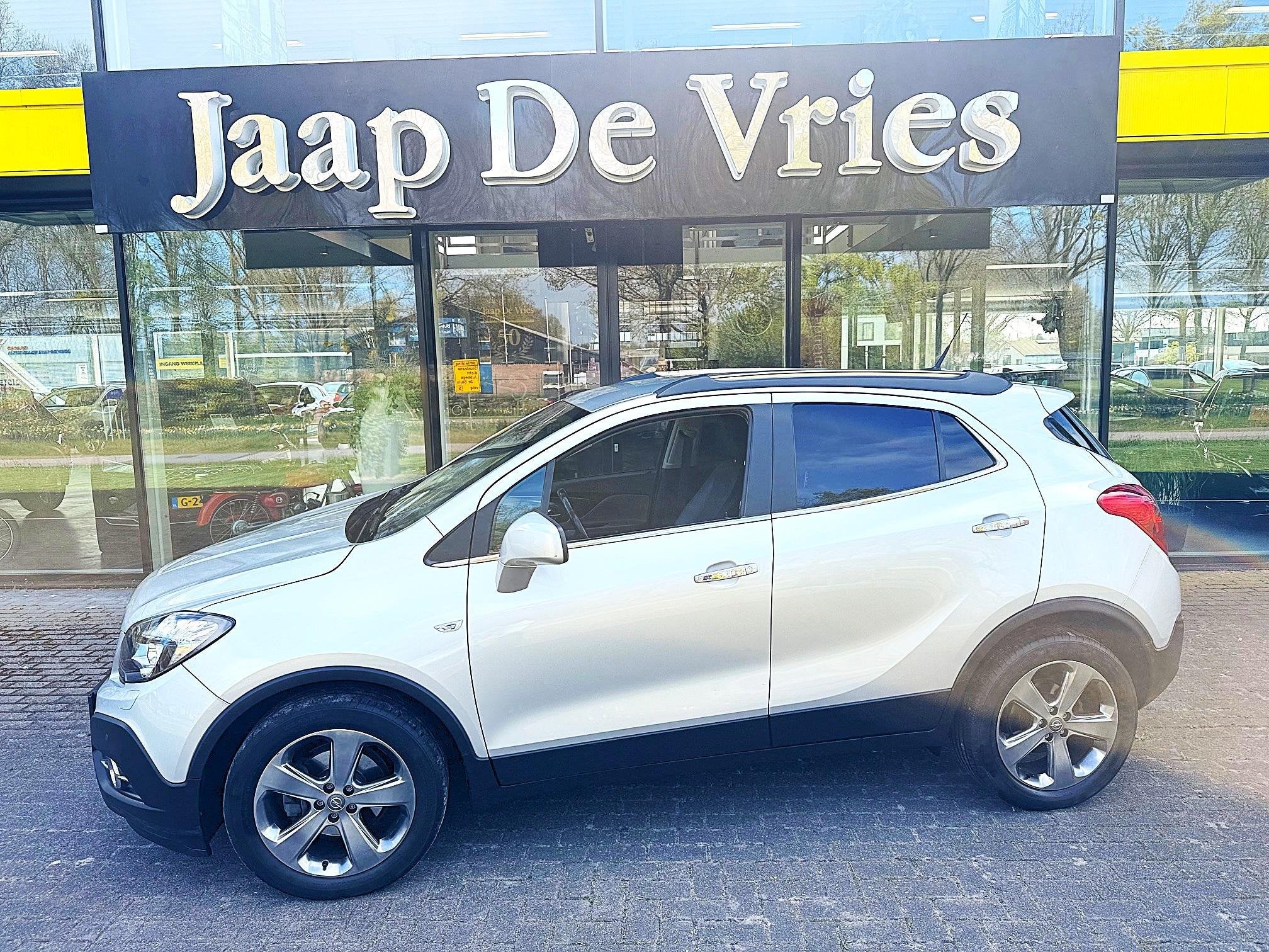 Opel Mokka 1.4 T Cosmo 4x4, Auto's, Automatische klimaatregeling, Stof, Gebruikt, 4 cilinders