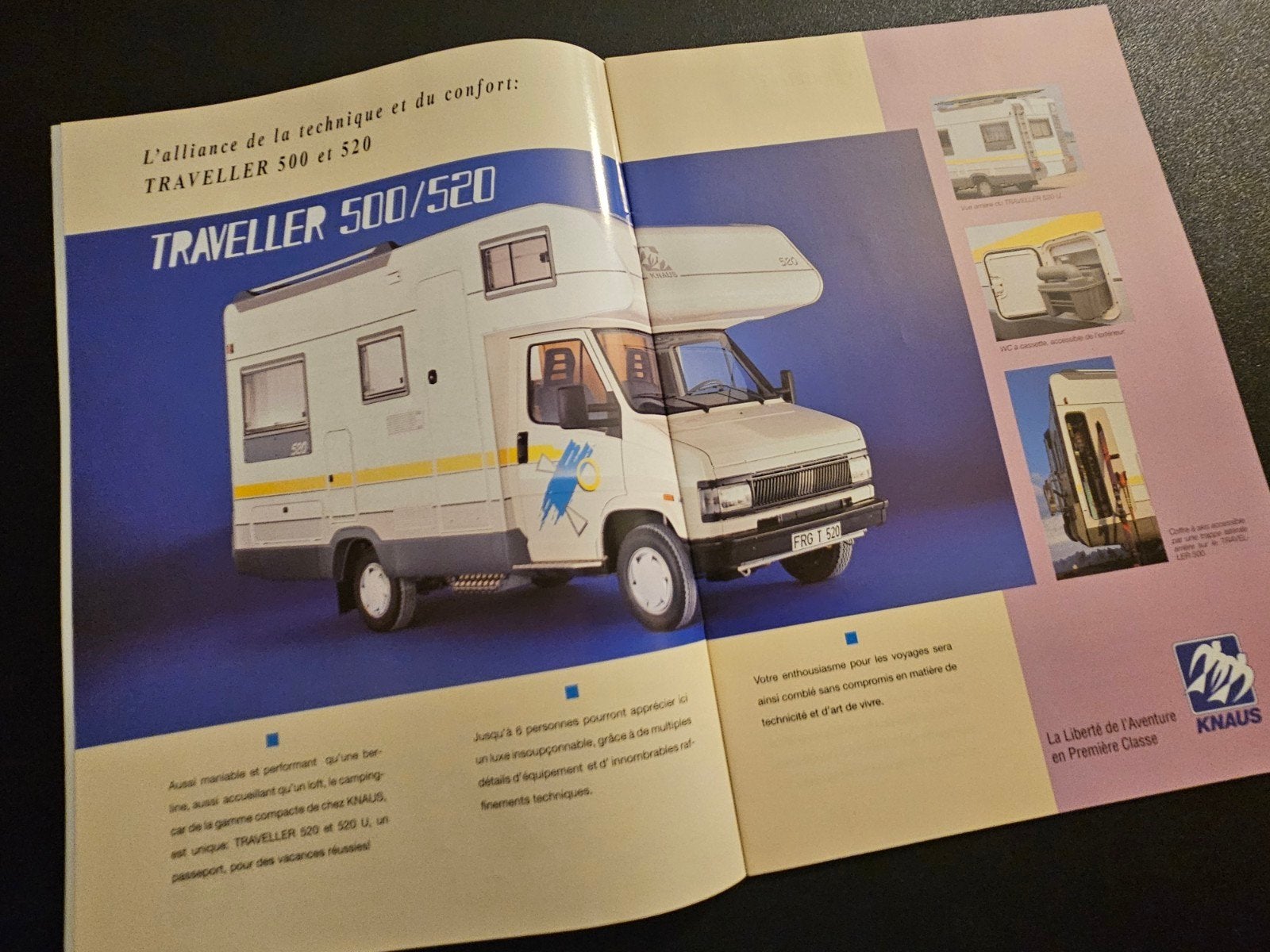 Brochure Knaus Campers 1994, Ophalen of Verzenden, Zo goed als nieuw, Overige merken