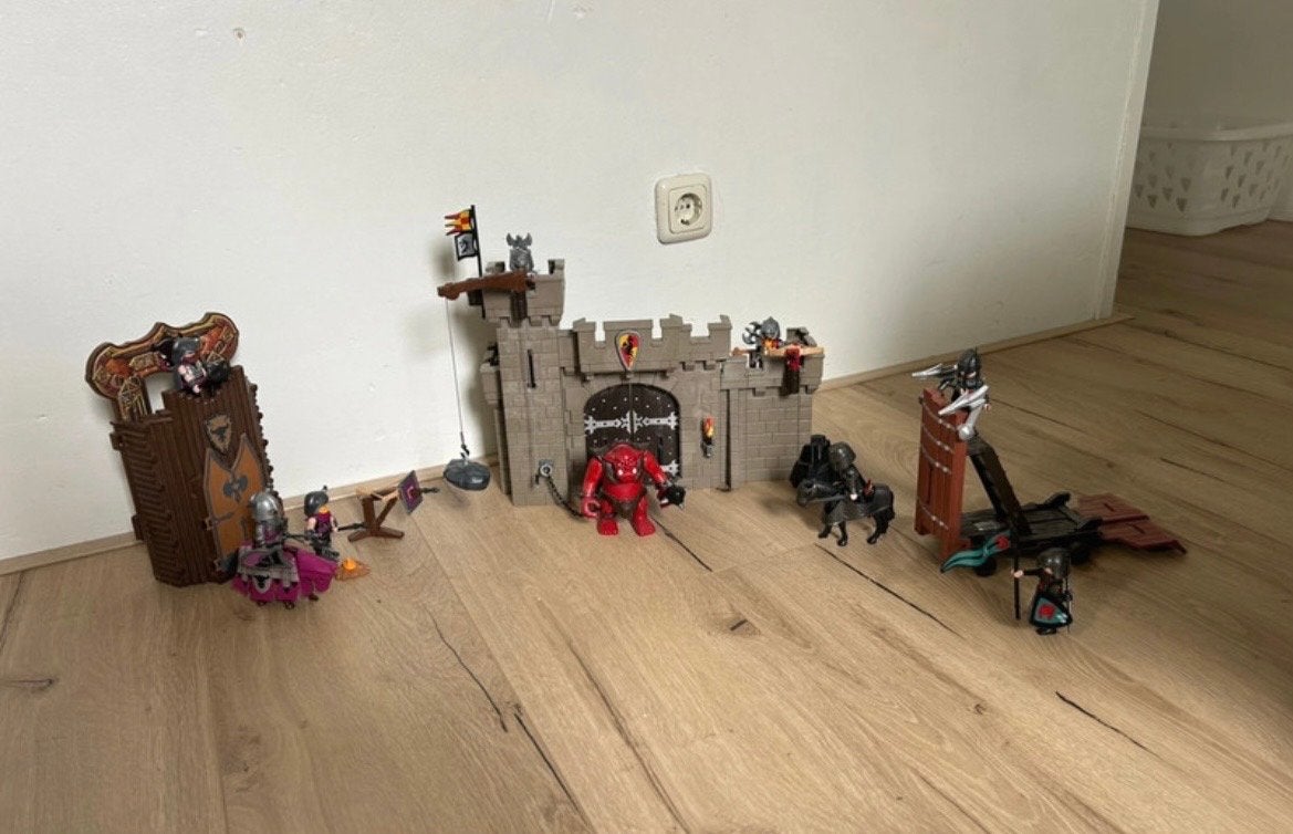 Playmobil Kasteel/Fort en Vikingen Set - Gebruikt, Gebruikt, Complete set, Kasteel/Fort, Historisch