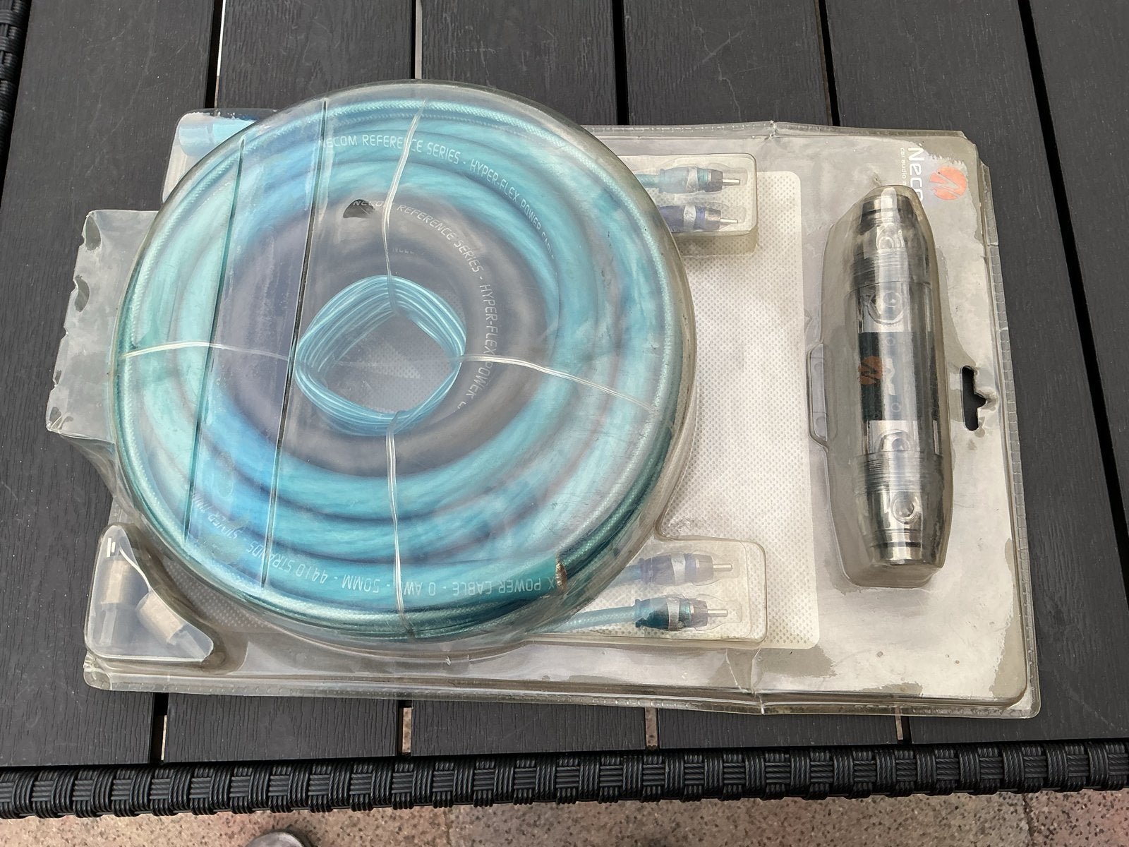 Necom kabelset voor versterker en radio in auto, Auto diversen, Ophalen of Verzenden, Nieuw