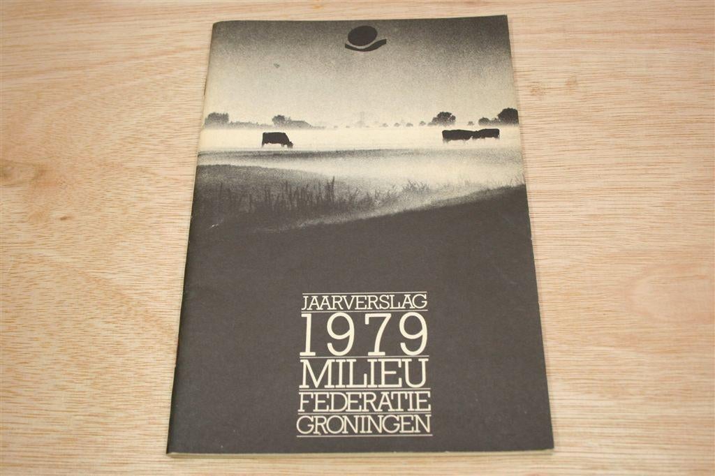 [Vintage] Jaarverslagen Milieufederatie Groningen 1979-1981, Ophalen of Verzenden, Gelezen