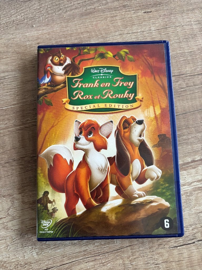 disney dvd frank en frey, Europees, Tekenfilm, Ophalen of Verzenden, Zo goed als nieuw