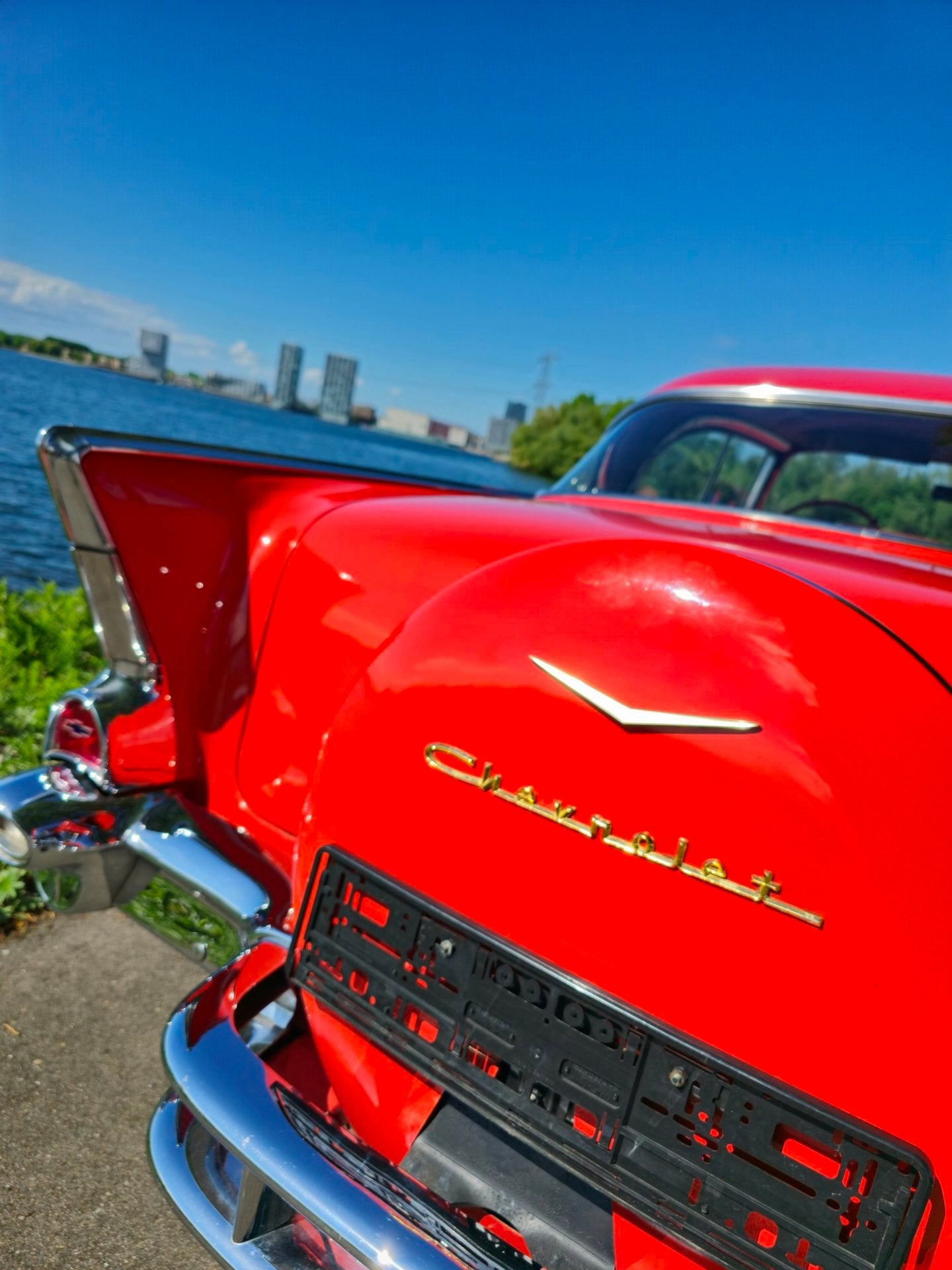 Chevrolet USA Bel Air 4 deurs hardtop continental pakket, foto 11