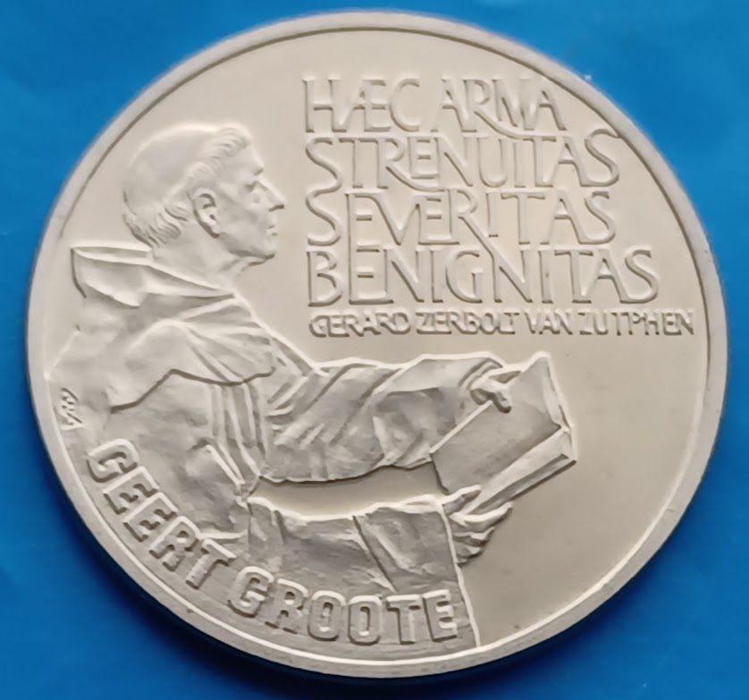 2 1/2 ECU 1990 - Geert Groote UNC, Verzenden, Overige materialen, Nederland