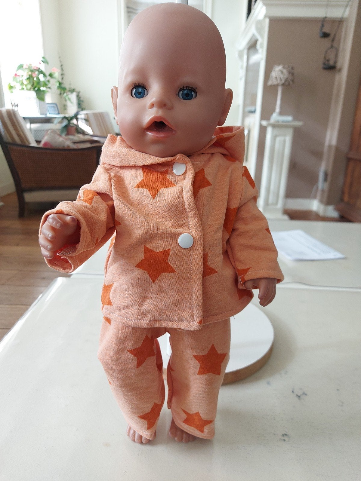 2 delig sterren pakje baby born pop 43cm, Ophalen of Verzenden, Nieuw, Babypop