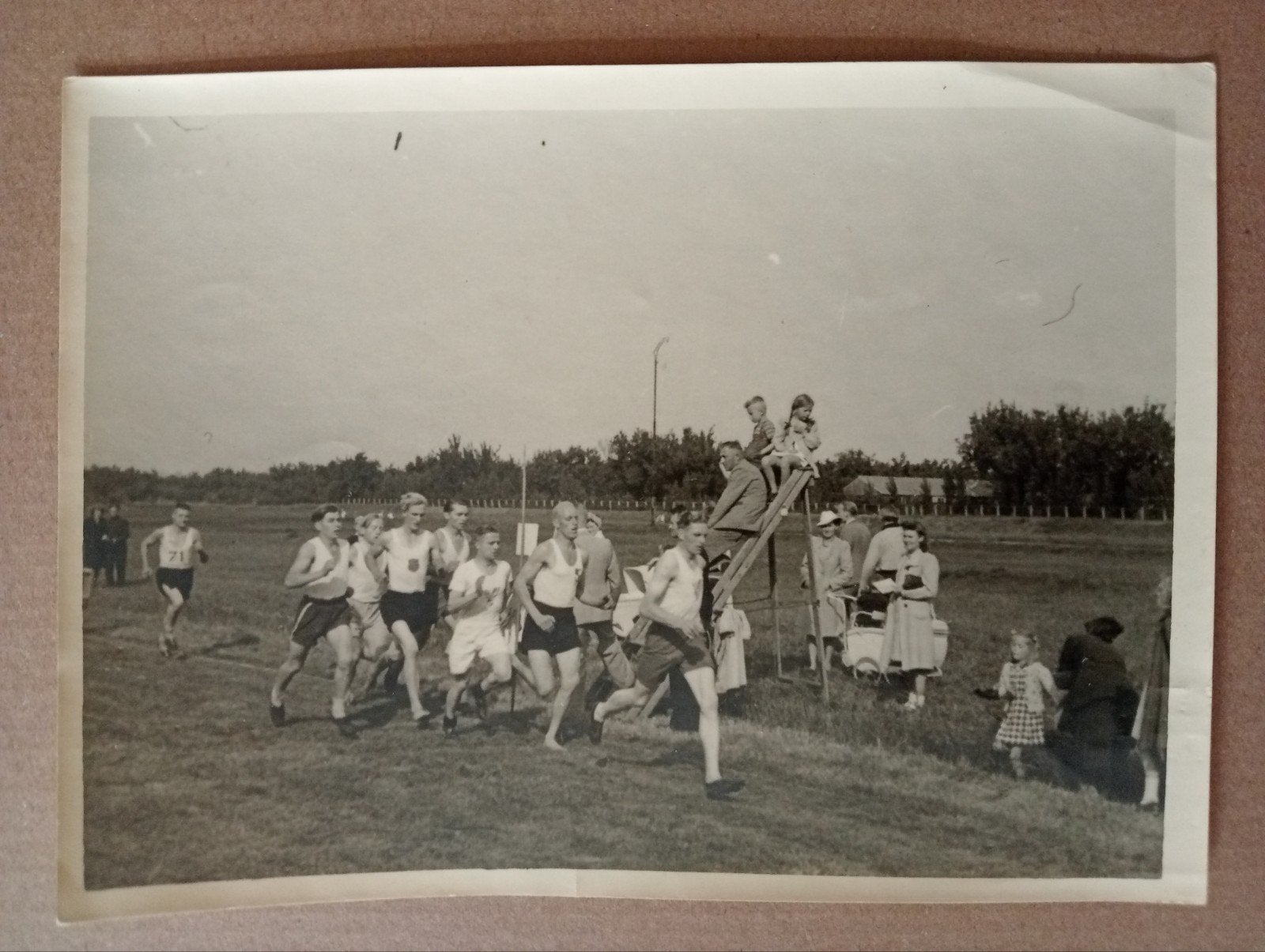 Boonstra Leeuwarden Foto jaren 30-40 Hardlopers, Ophalen of Verzenden, Voor 1940, Gebruikt