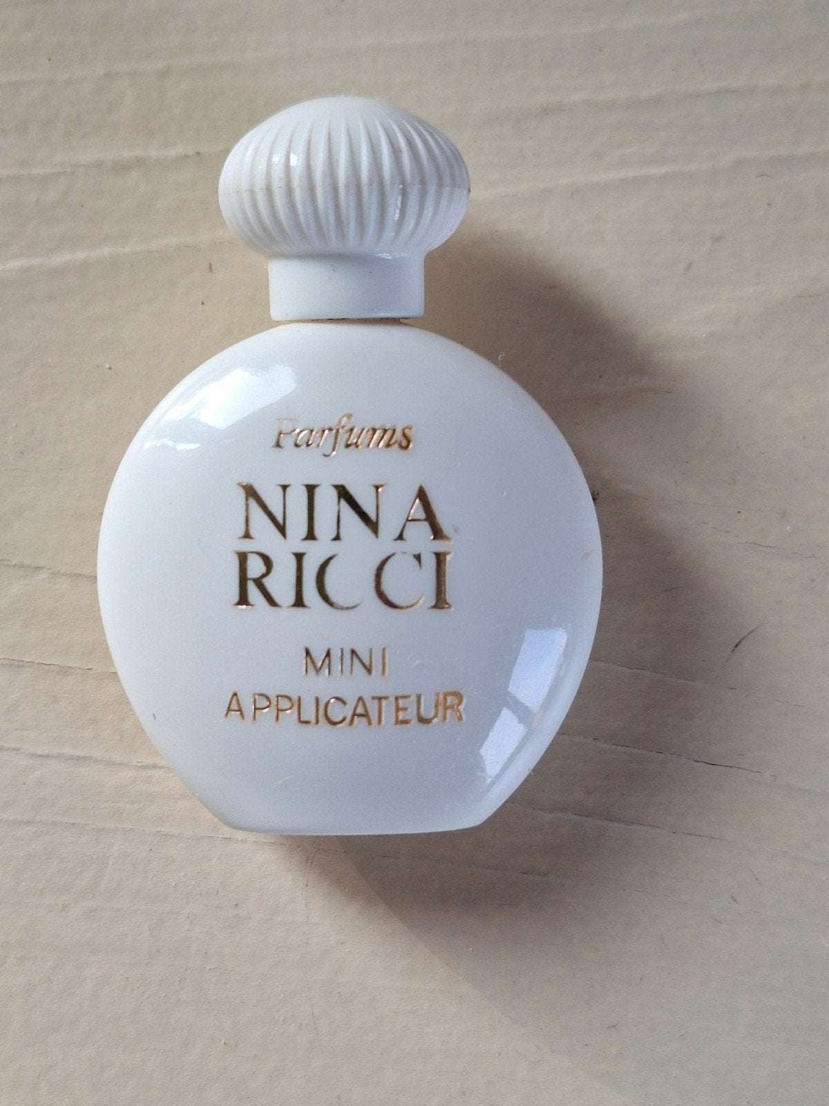 Vintage Nina Ricci Parfums Mini Applicateur Navulflacon, Ophalen of Verzenden, Gebruikt