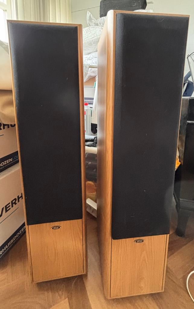 Luidsprekers Eltax, Symphony 8.2, Audio, Tv en Foto, Luidsprekers, Zo goed als nieuw, 120 watt of meer, Front, Rear of Stereo speakers