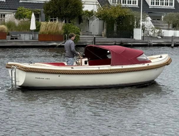 Heerlijke sloep - Makma Vlet 700 - Nu kopen voordeel, Ophalen, Diesel, Zo goed als nieuw, 28 pk