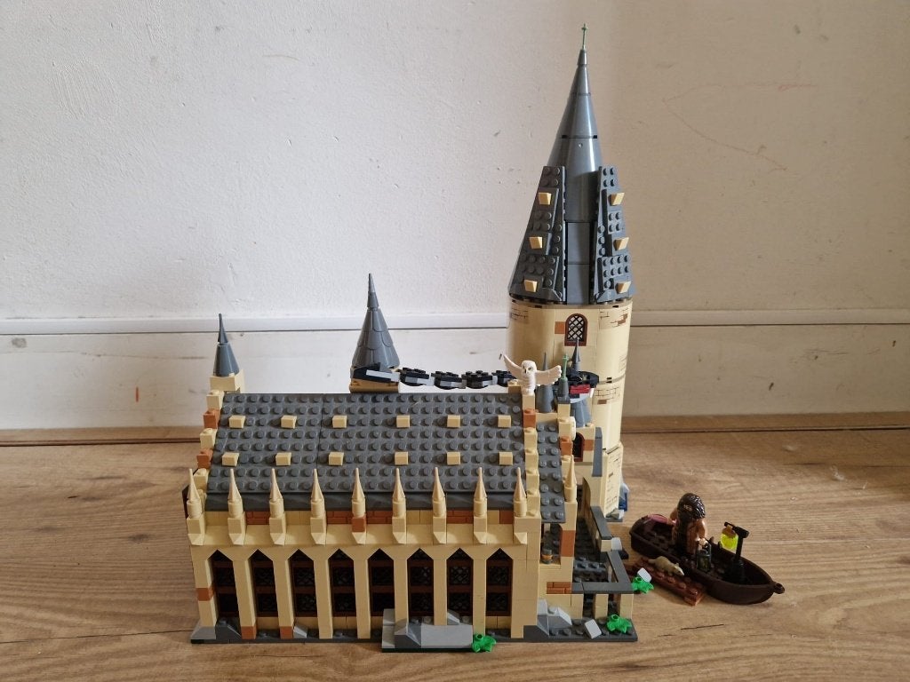 Lego harry potter grote zaal 75954, Lego, Harry Potter, Ophalen of Verzenden, Zo goed als nieuw