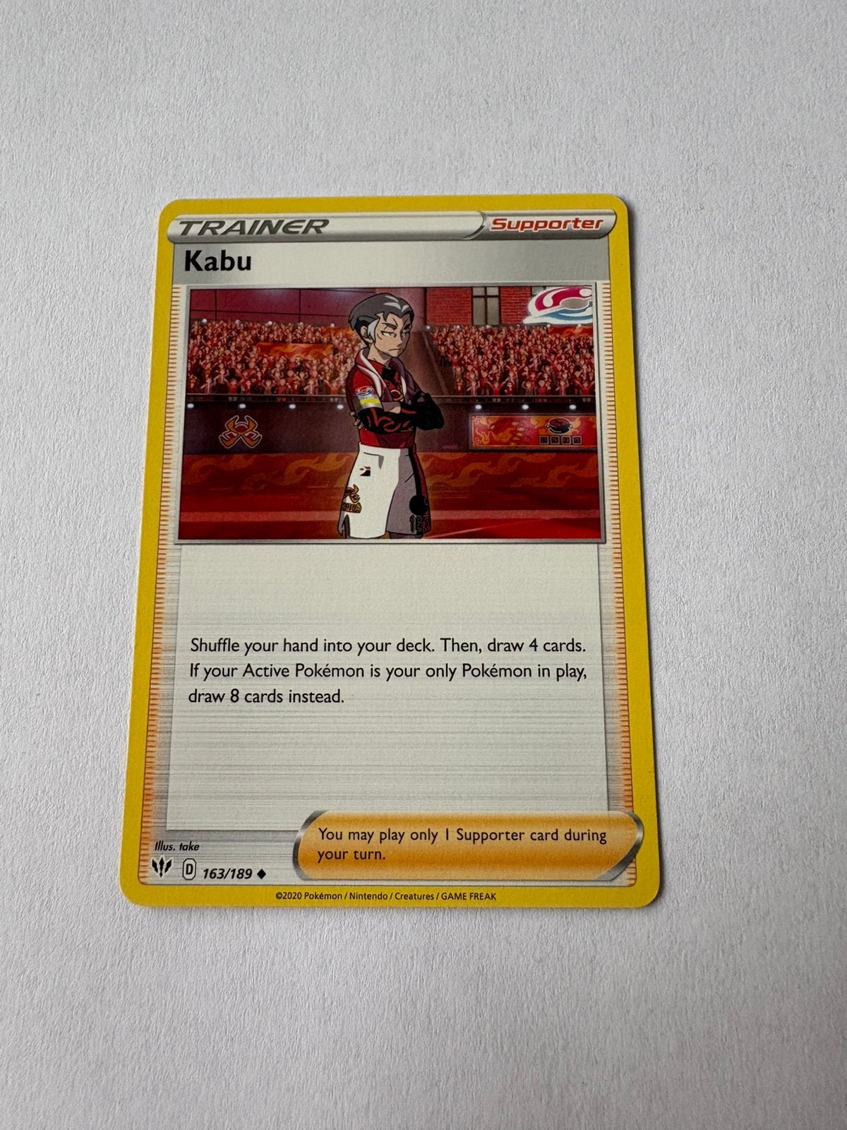 Pokémon kaart Supporter Kabu, Ophalen of Verzenden, Nieuw