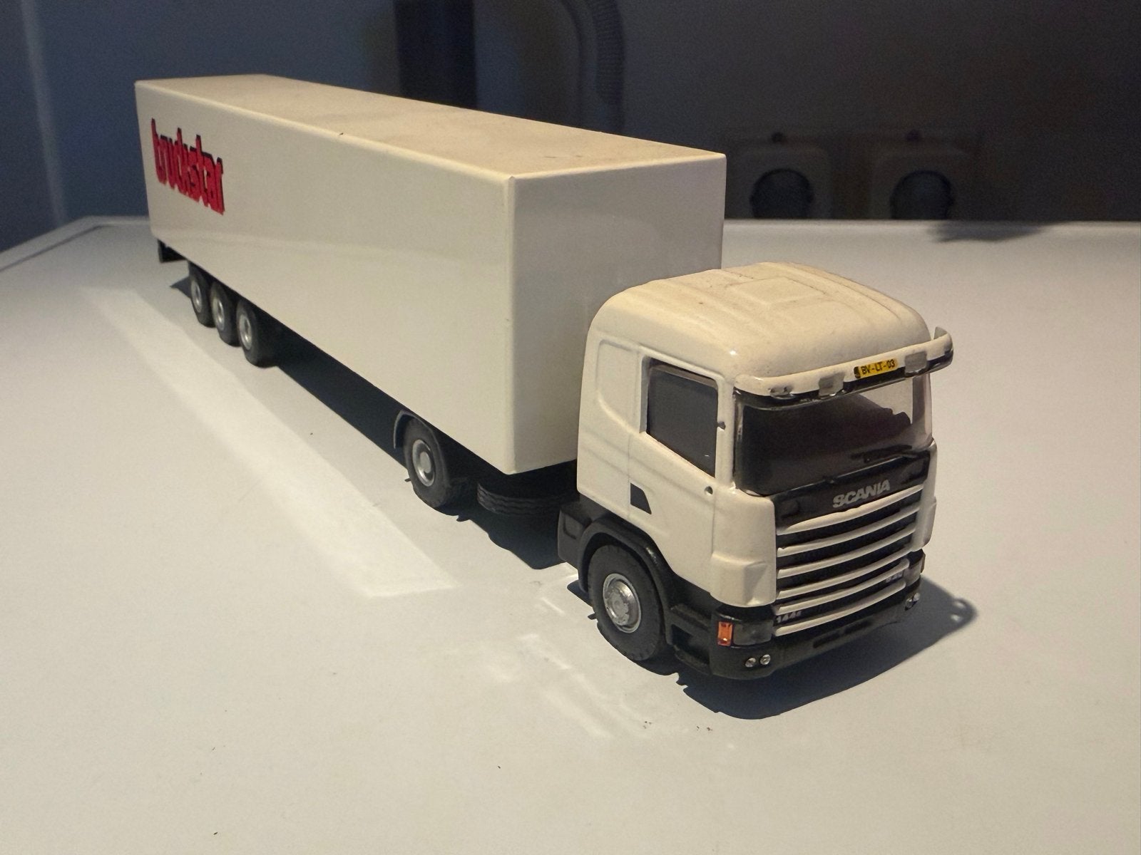 Lion car Scania Truckstar vrachtwagen met oplegger, Ophalen of Verzenden, Gebruikt, Bus of Vrachtwagen, Overige merken