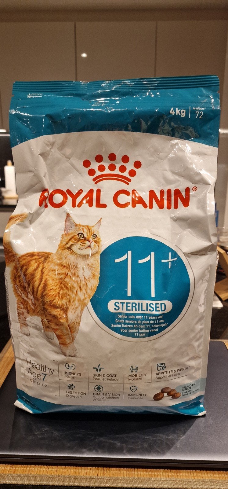 Kattenvoer Royal Canin 4 kg sterilised voor 11+, Ophalen of Verzenden, Kat