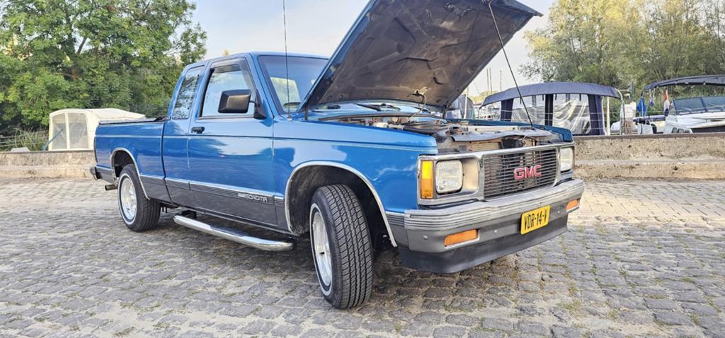 1991 GMC Sonoma SLE - 5.7L V8, Automaat, 8 cilinders, Chevrolet, Blauw
