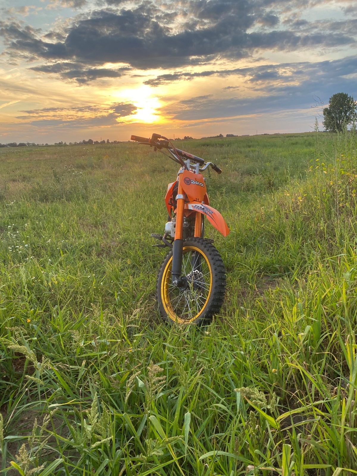 Pitbike 110cc, Fietsen en Brommers, Brommers | Crossbrommers, Ophalen, Zo goed als nieuw, 110 cc, Overige merken