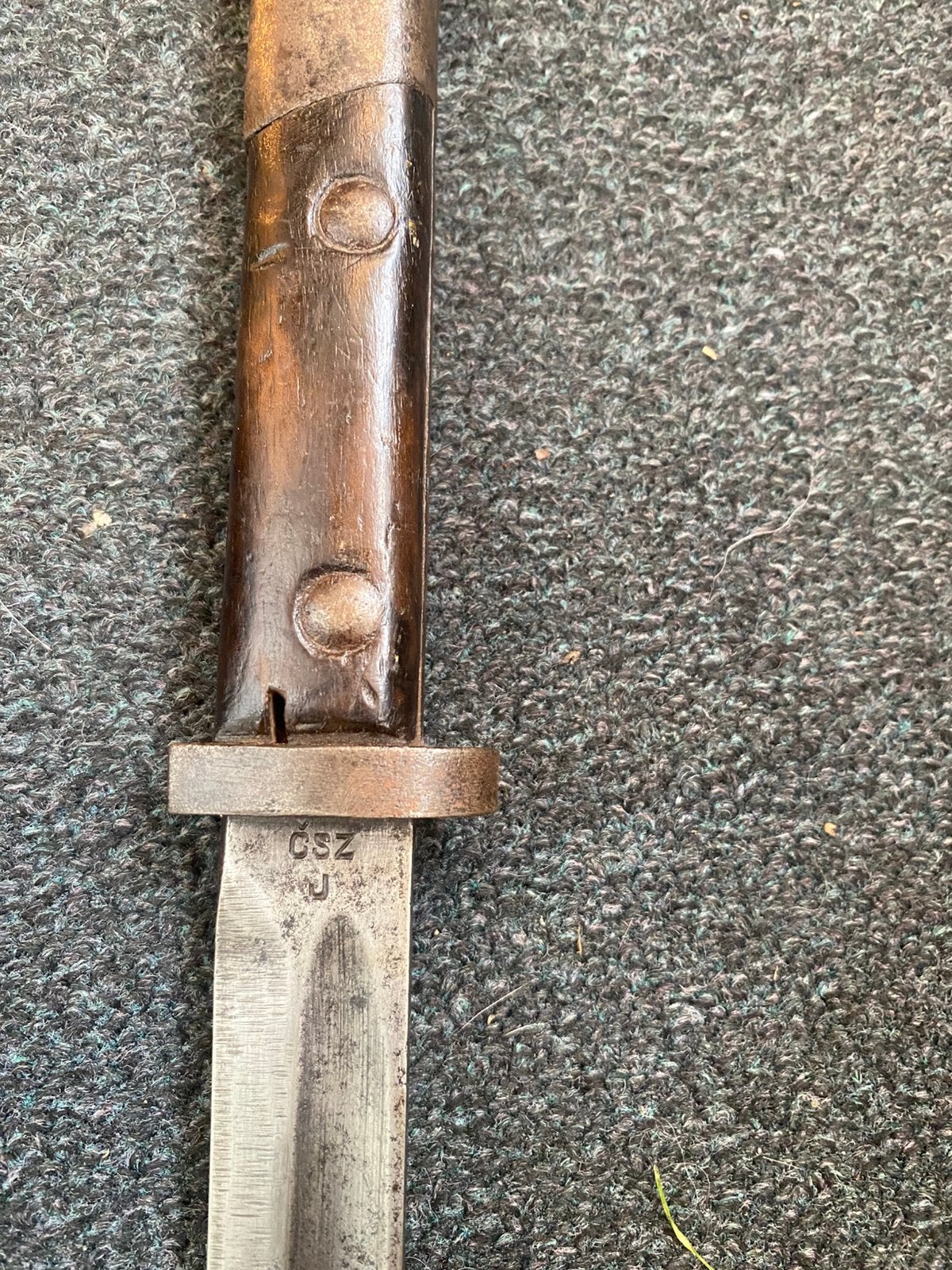 Mauser bajonet ( tjechisch), Ophalen, Landmacht, Duitsland, Mes of Dolk