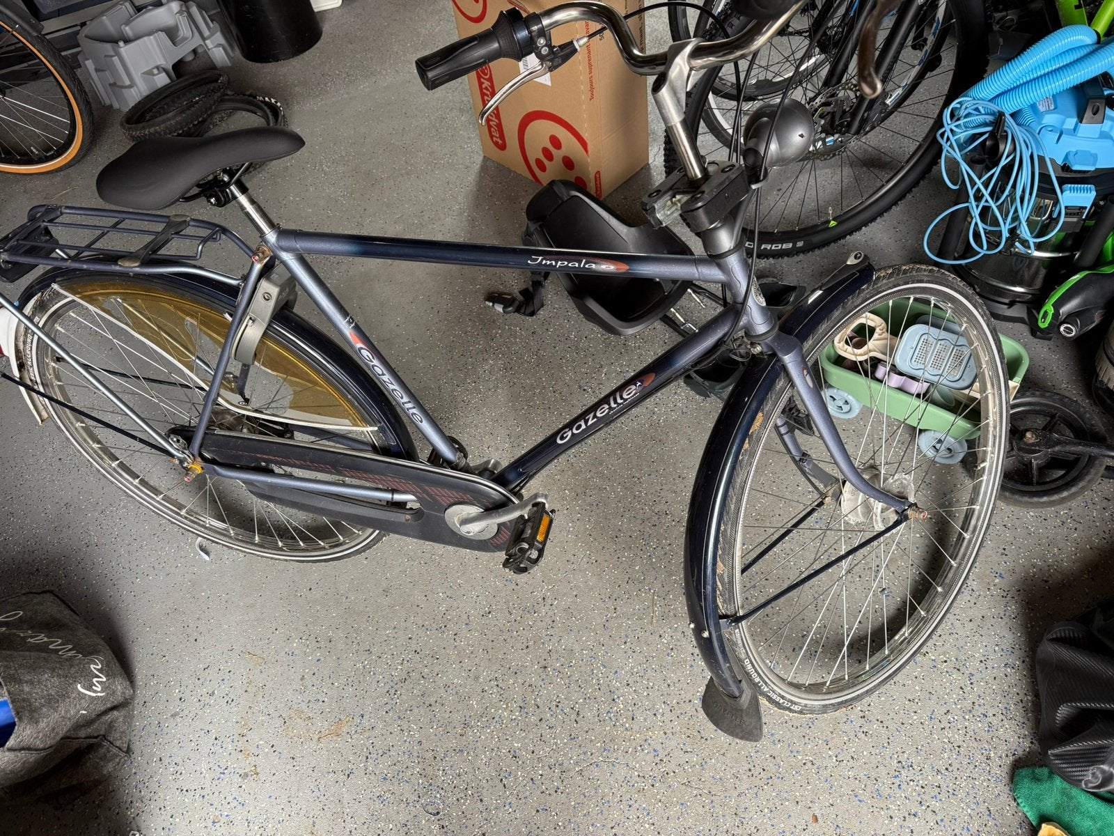 Gazelle Impala herenfiets, Fietsen en Brommers, 51 tot 55 cm, Ophalen, Trommelrem, Jaren '60 of nieuwer