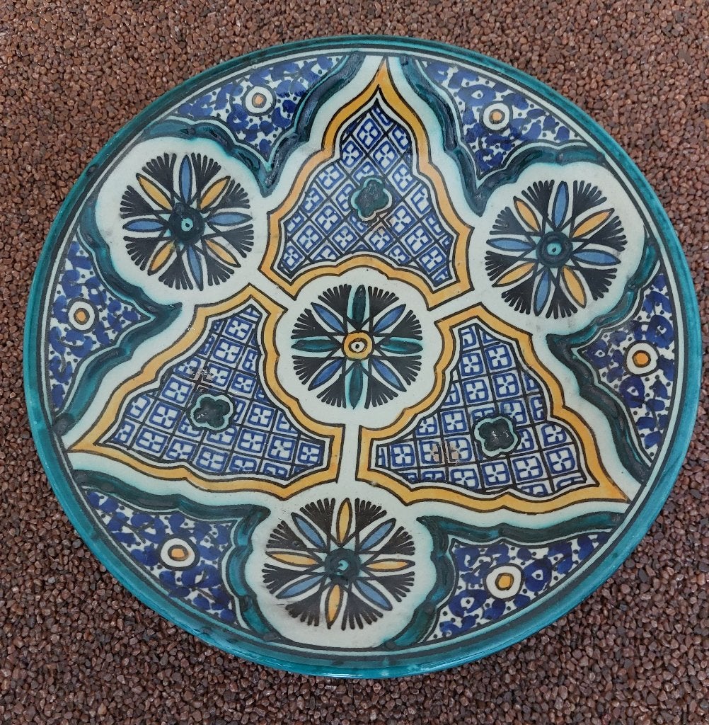 Kleurig oud wandbord, Ophalen of Verzenden
