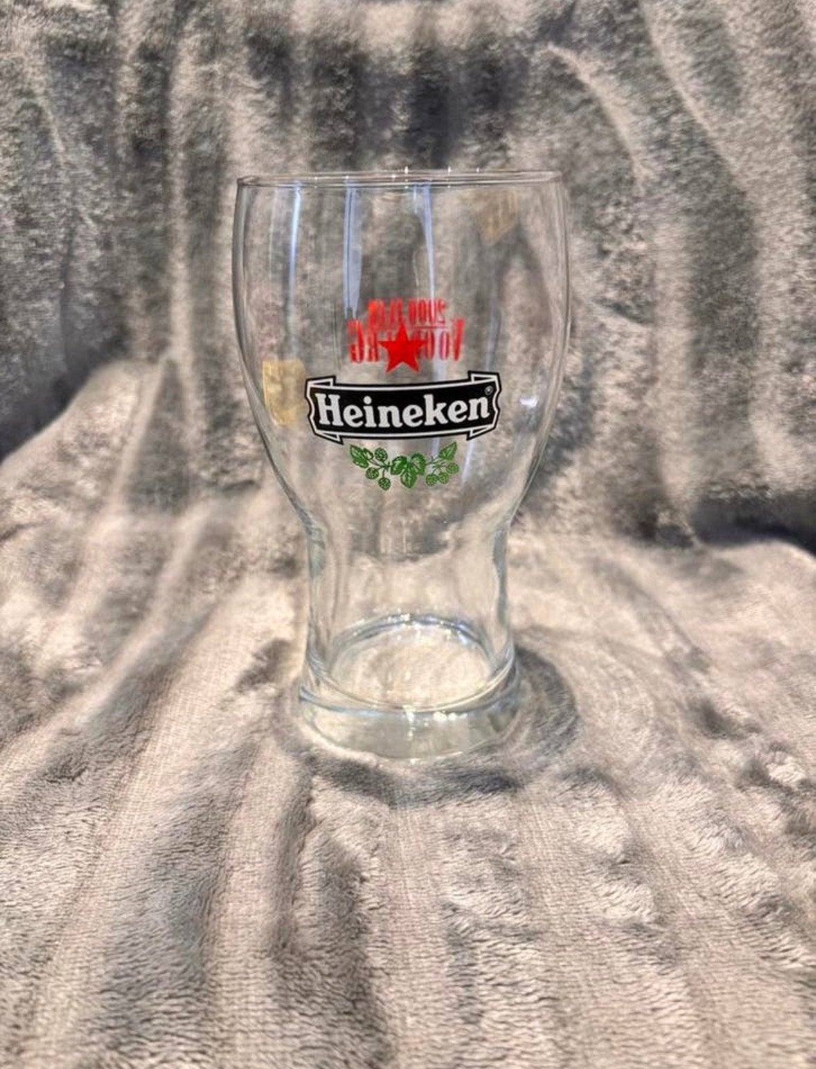 Uniek Heineken bierglas '2000 Jaar Voorburg', Verzamelen, Ophalen of Verzenden, Zo goed als nieuw, Glas of Glazen, Heineken