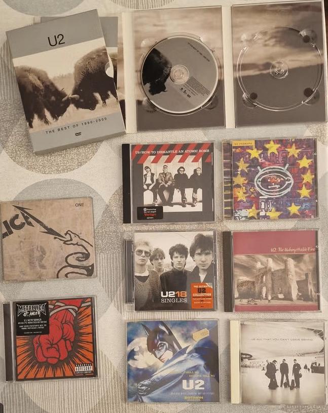 Verzameling CD's o.a. U2, Metallica, The Prodigy, S2, Ophalen of Verzenden, Zo goed als nieuw
