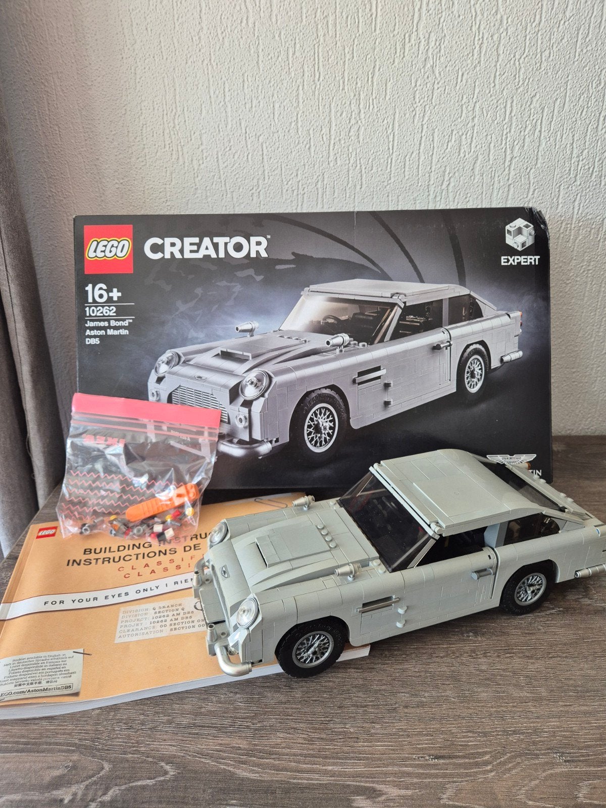 Lego James Bond Aston Martin DB5 10262, Lego, Compleet, Ophalen of Verzenden, Zo goed als nieuw