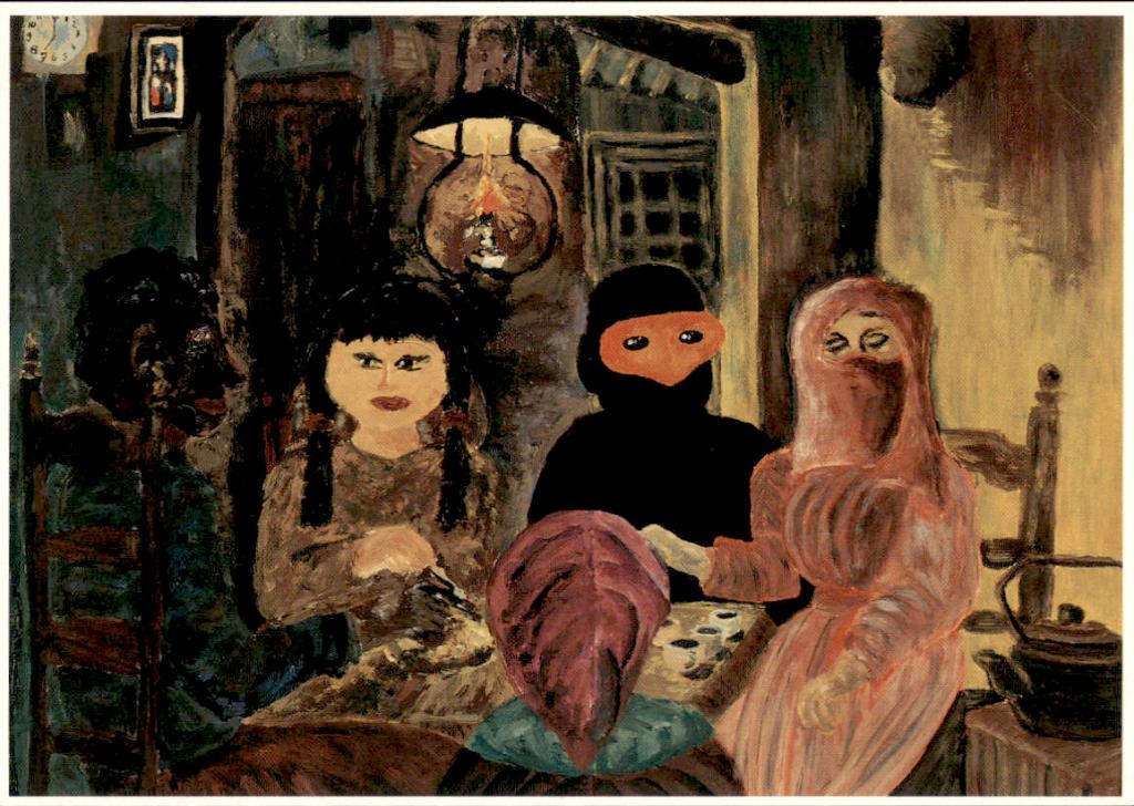 kunstkaart, school zonder racisme, Verzenden, 1980 tot heden, Ongelopen, Overige thema's