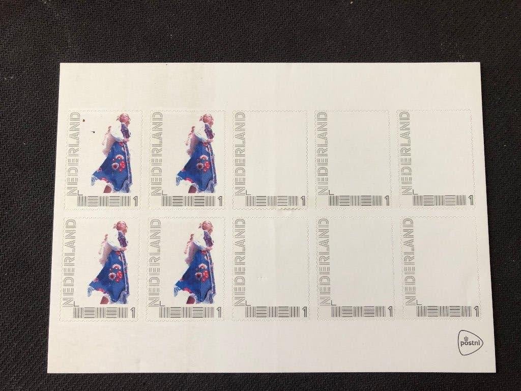 persoonlijke postzegel met machine foutje, Verzenden, Na 1940, Postfris