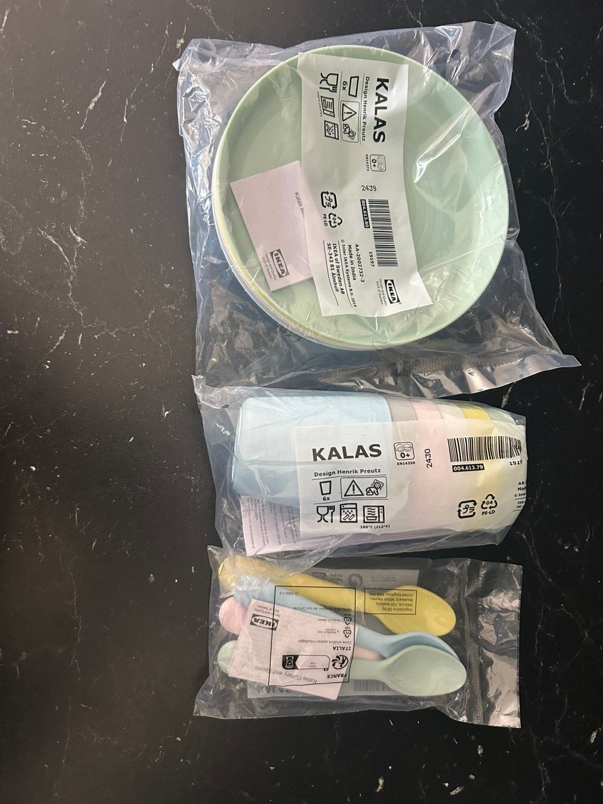Ikea borden, bekers en lepels nieuw, Overige materialen, Nieuw, IKEA, Ophalen of Verzenden