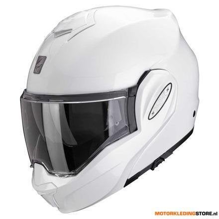 Scorpion EXO-TECH EVO PRO SOLID Systeemhelm, Wit, Ophalen of Verzenden, Nieuw met kaartje