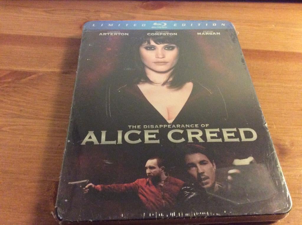 Blu-ray The Disappearance of Alice Creed, limited edt. nieuw, Ophalen of Verzenden, Nieuw in verpakking, Thrillers en Misdaad