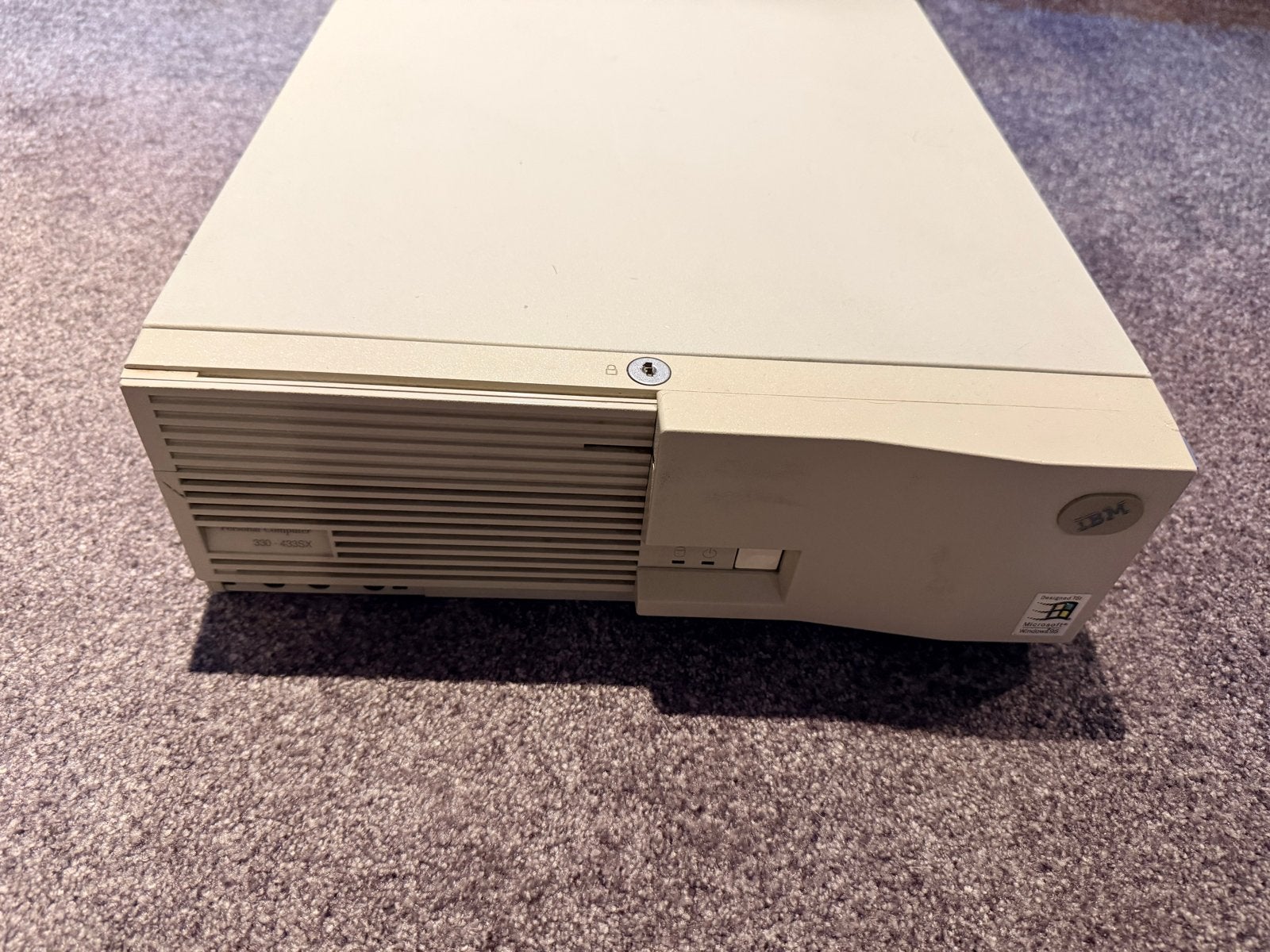 IBM 433SX 6571 CV1 Vintage Personal Computer, Computers en Software, Vintage Computers, Ophalen of Verzenden