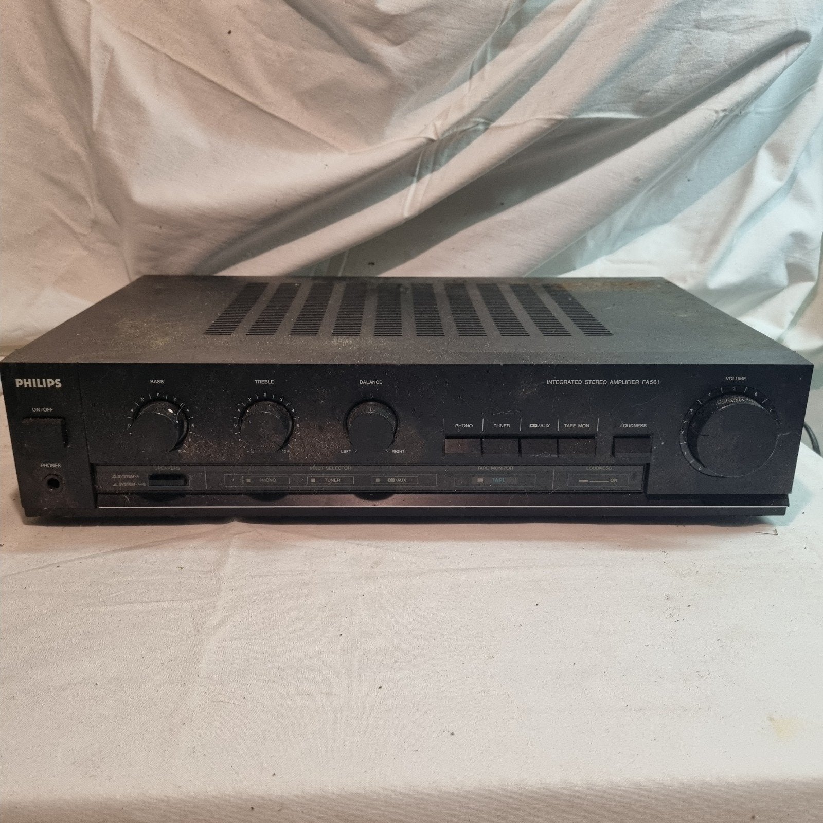 Philips FA561/00R Geïntegreerde Stereo Versterker, Overige merken, Gebruikt, Ophalen of Verzenden, Minder dan 60 watt