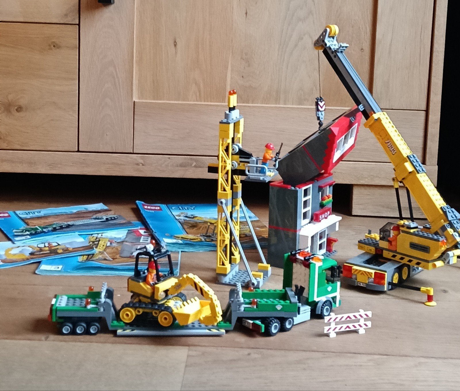 Lego City Bouwplaats 7633, City, Lego, Ophalen of Verzenden, Zo goed als nieuw