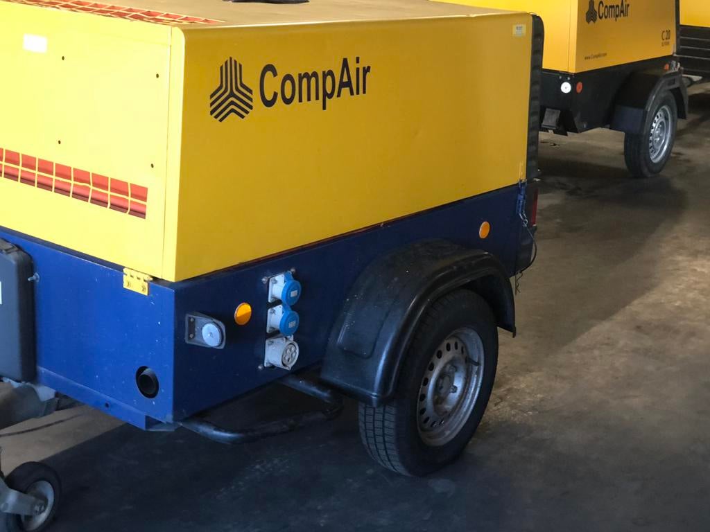 CompAir C 38 G.   Dieselcompressor Generator, Ophalen