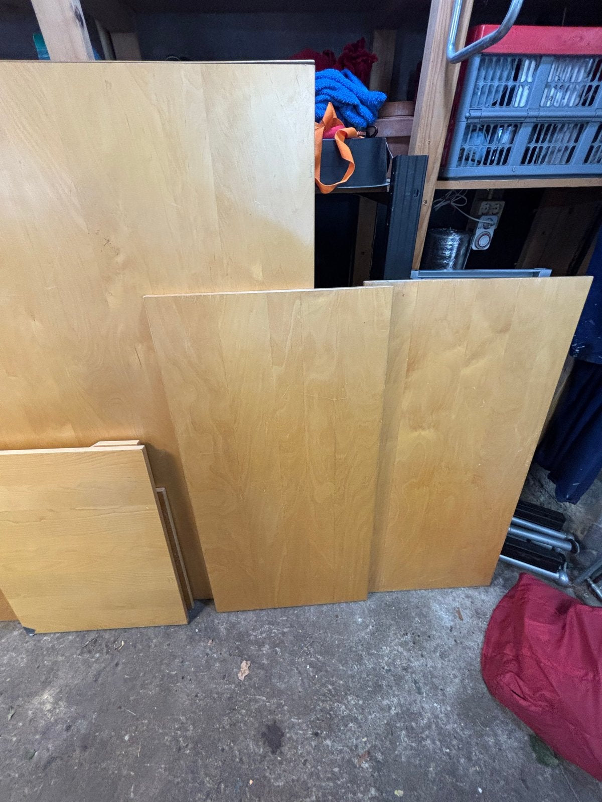 IKEA Galant bureau 60 x 120 cm - Gebruikt en gratis, Huis en Inrichting, Bureaus, Ophalen, Gebruikt, IKEA