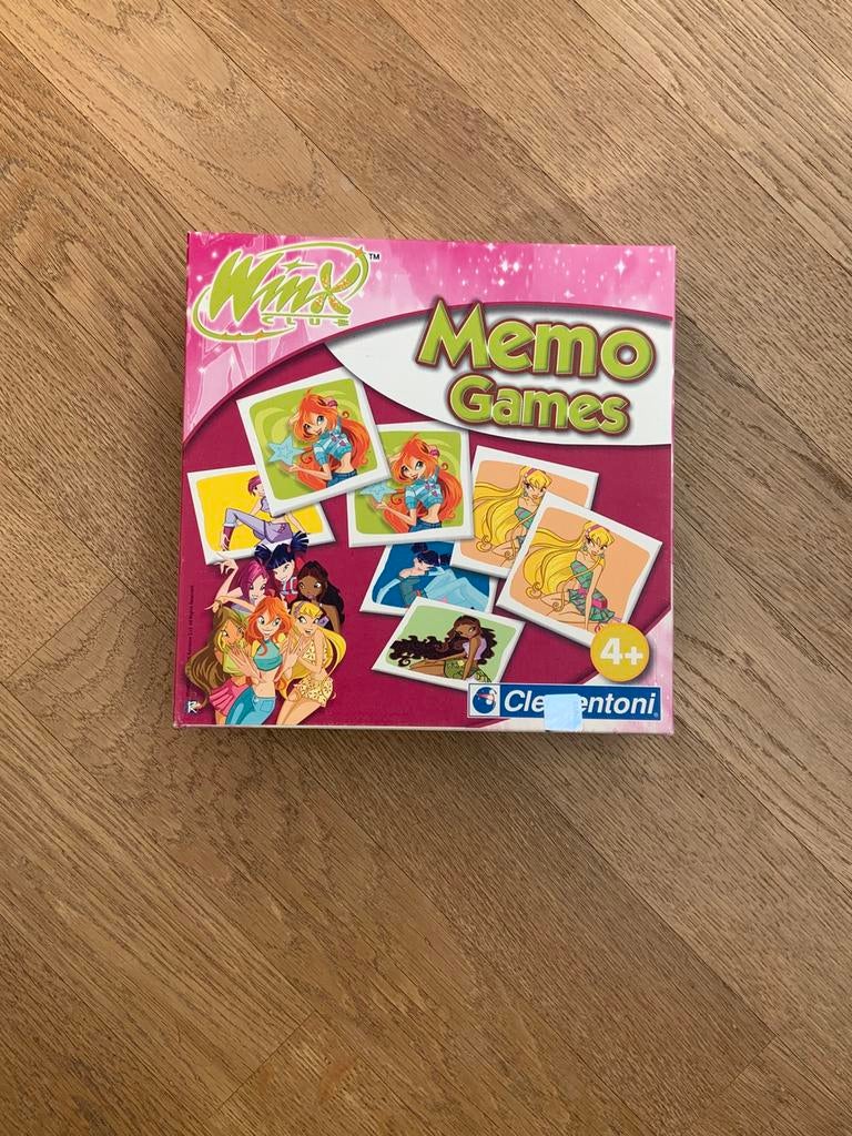 Winx Club Memo Games, Drie of vier spelers, Ophalen of Verzenden, Zo goed als nieuw