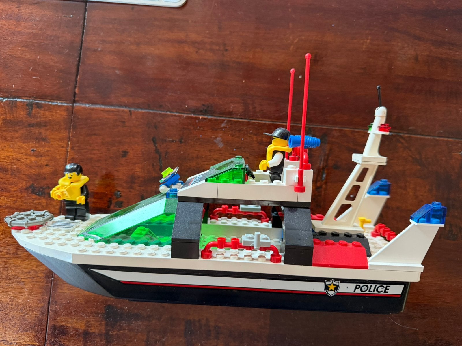 Mooie LEGO coastguard/politieboot 6433, City, Lego, Ophalen of Verzenden, Zo goed als nieuw