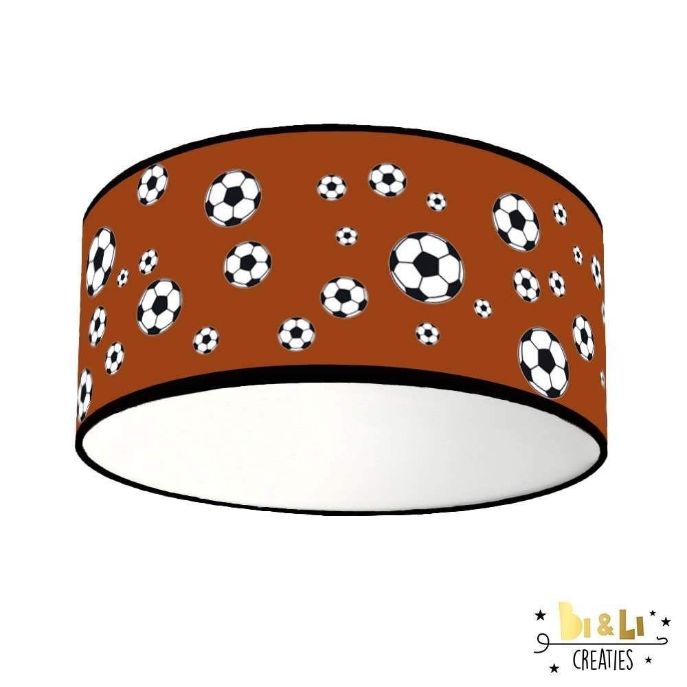 Plafondlamp Voetbal Oranje Little Dreamzzz, Bi & Li Creaties, Nieuw, Ophalen of Verzenden, Bilicreaties@gmail.com