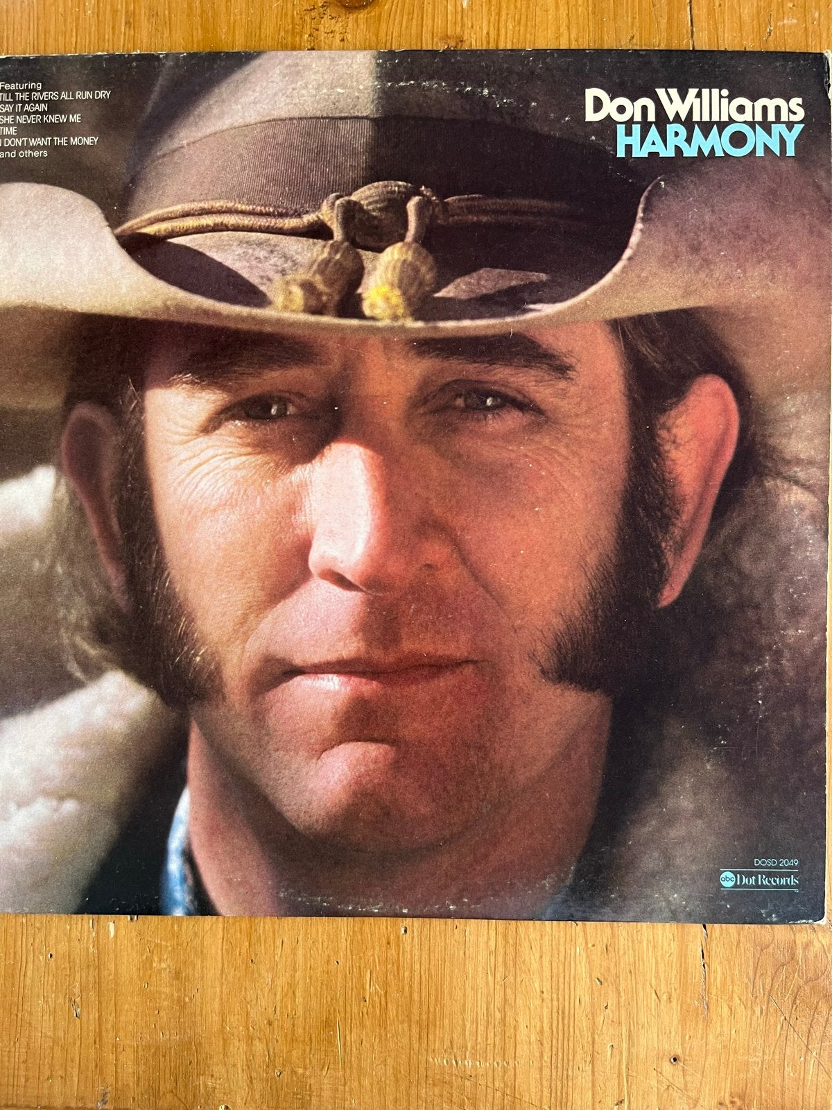 Don Williams - Harmony LP (1976), Cd's en Dvd's, Vinyl | Country en Western, Ophalen of Verzenden, Gebruikt, Country