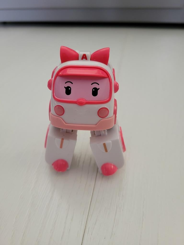 Robocar Poli Amber Actiefiguur Speelset, Ophalen of Verzenden, Zo goed als nieuw