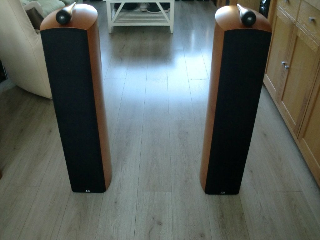 Bowers and Wilkins 804s Cherry wood 12 maanden garantie. B&W, Audio, Tv en Foto, Stereo speakers, Basreflex, Zo goed als nieuw