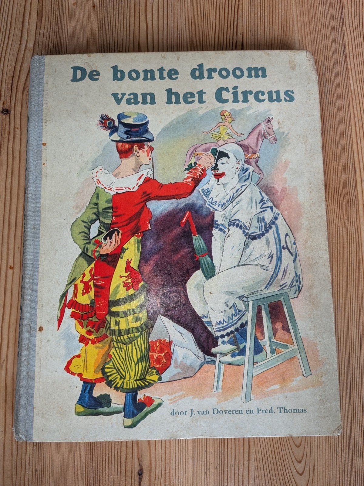 Te Koop: De bonte droom van het Circus, Ophalen of Verzenden, Gelezen, J. van Doveren en Fred Thomas, Plaatjesalbum