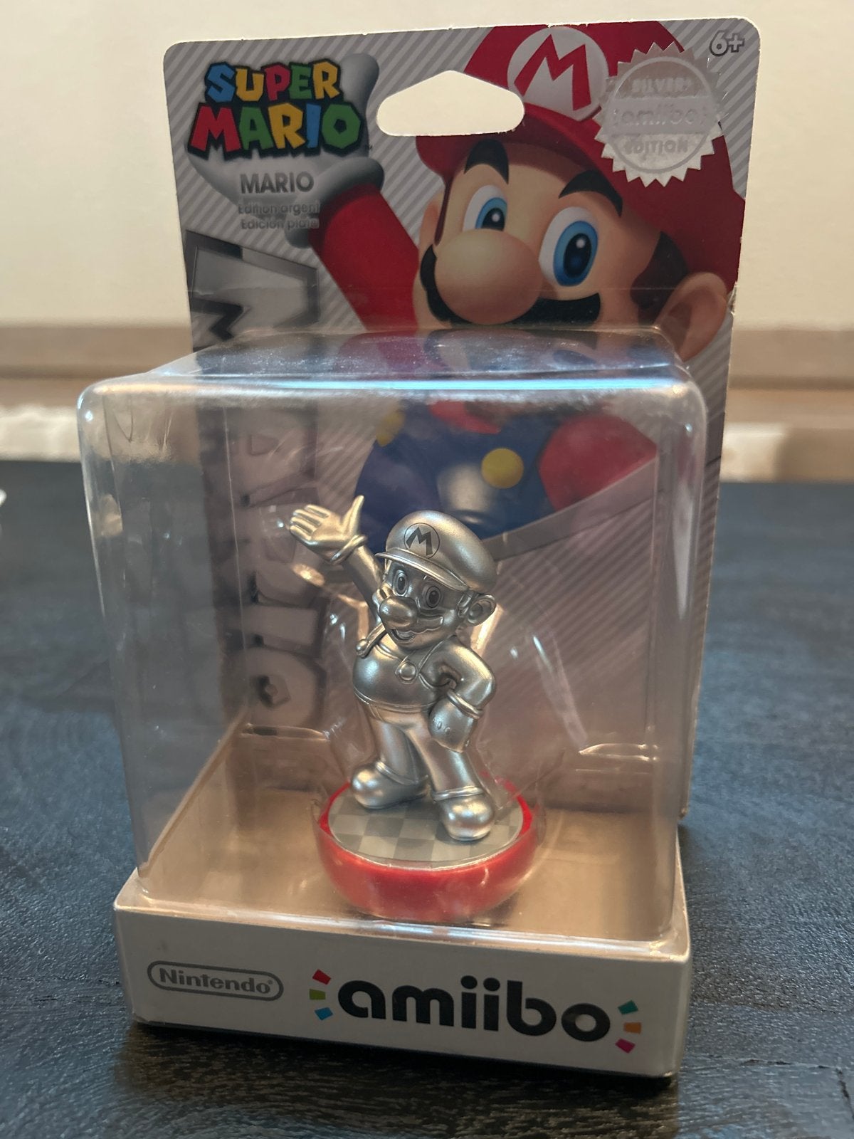 Amiibo Super Mario Silver Limited Edition, Ophalen of Verzenden, Nintendo, Nieuw