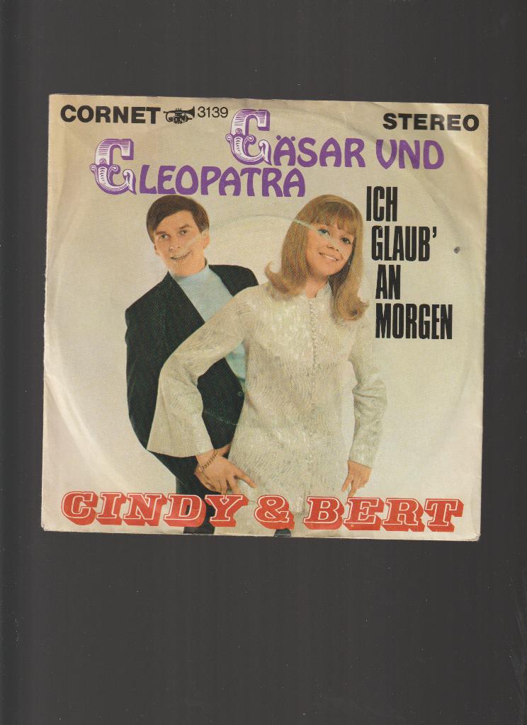 CINDY und BERT  --  CAESAR  und  CLEOPATRA, 7 inch, Single, Pop, Nieuw in verpakking
