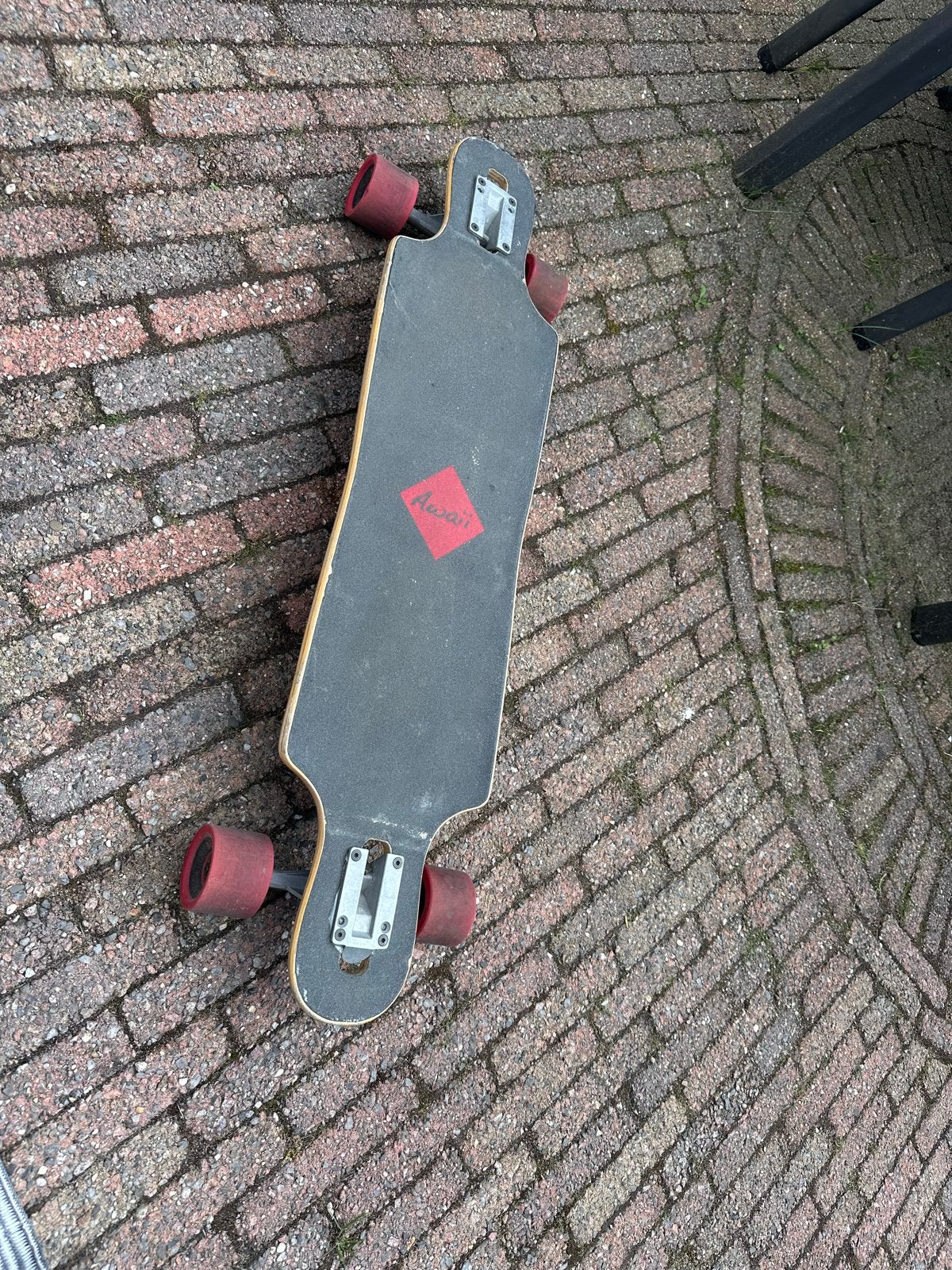 Longboard en 2 stuks, Sport en Fitness, Skateboarden, Ophalen, Gebruikt, Skateboard, Longboard