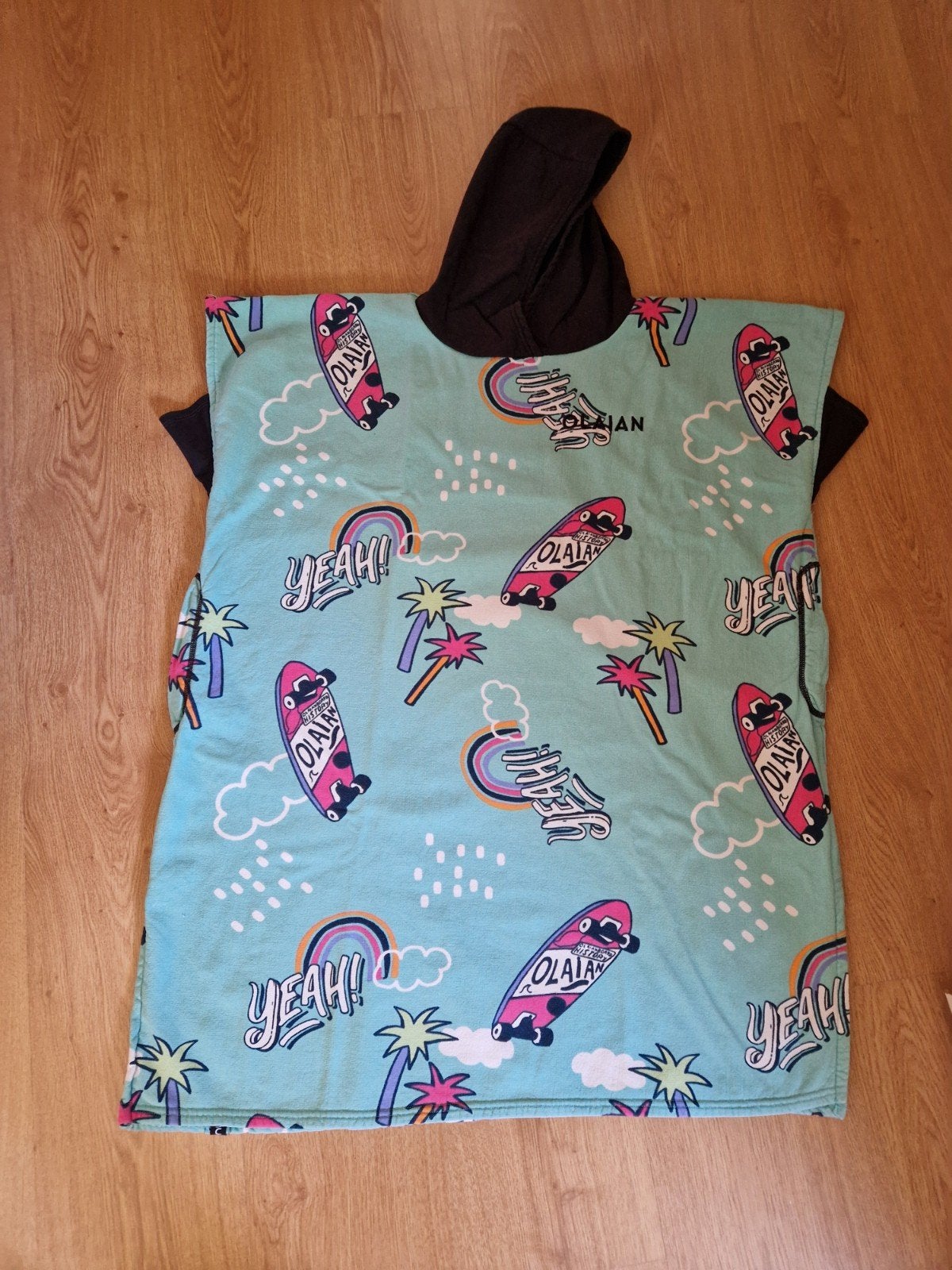 Surfponcho met capuchon - badstof, Ophalen of Verzenden, Zo goed als nieuw, Jongen of Meisje